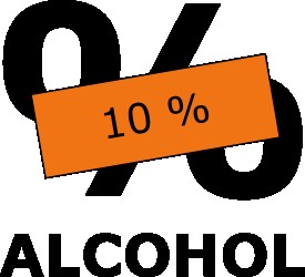 10 % alcohol